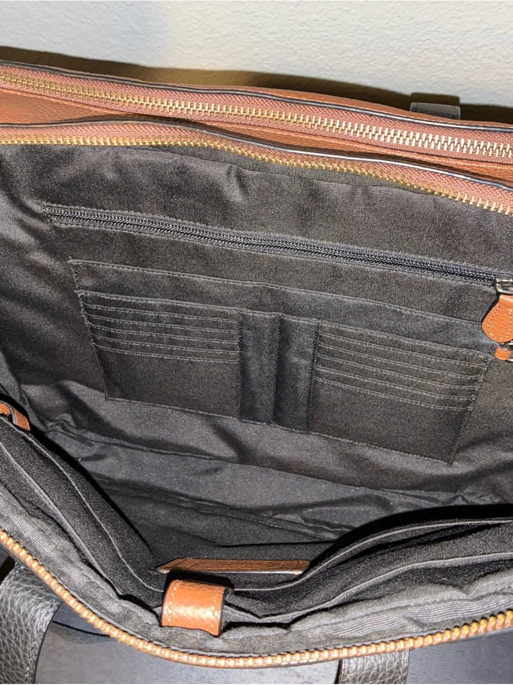 Coach Hamilton Leather Briefcase (F27617)
